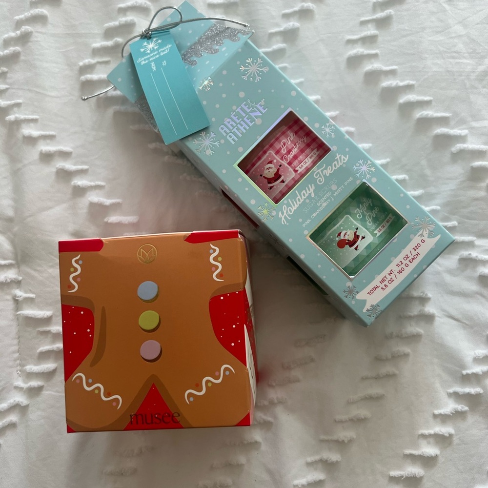 Holiday Bath Balm and Sugar Scrub
